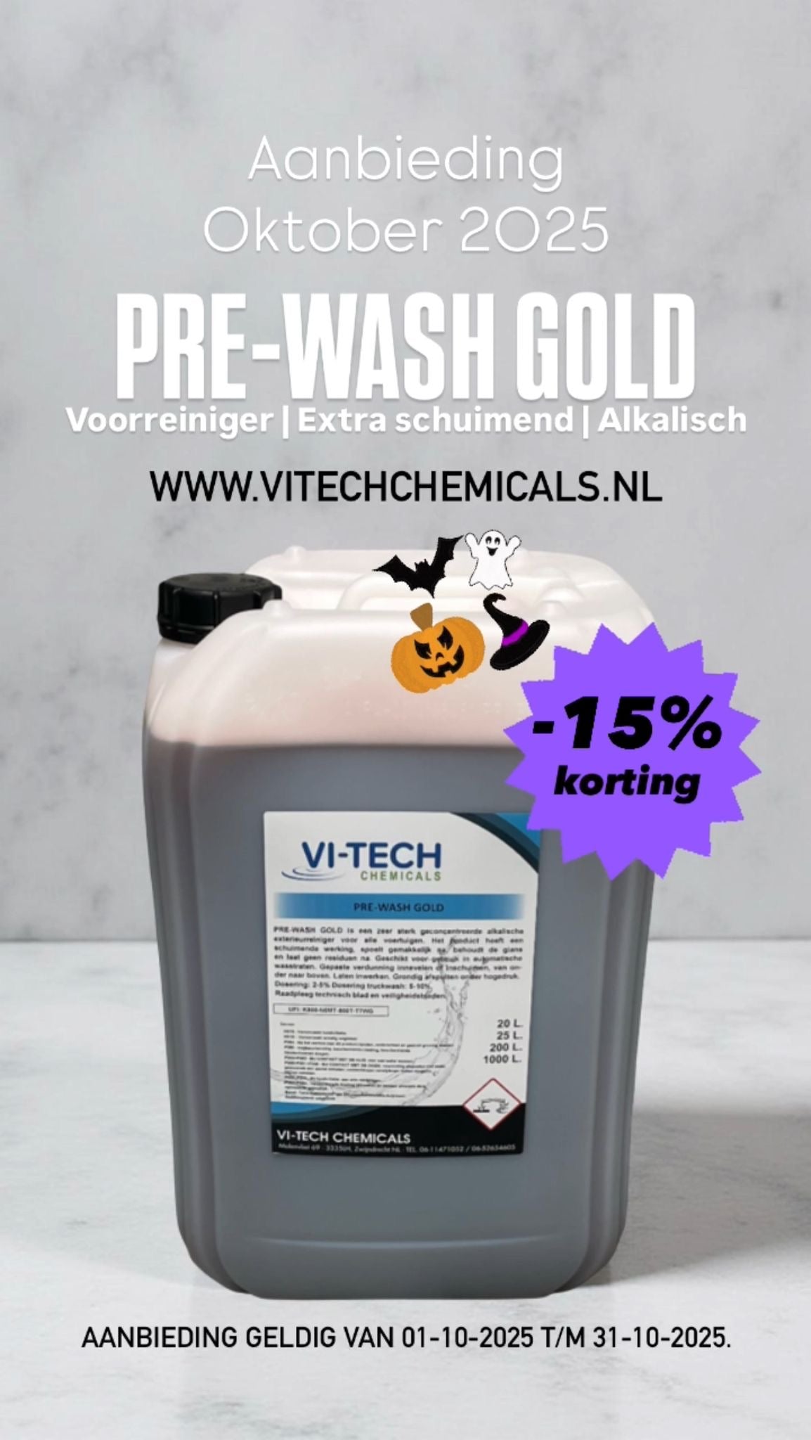 Pre-wash Gold - 25L