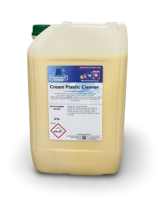 Frogchem | Cream Plastic Cleaner 21 Liter