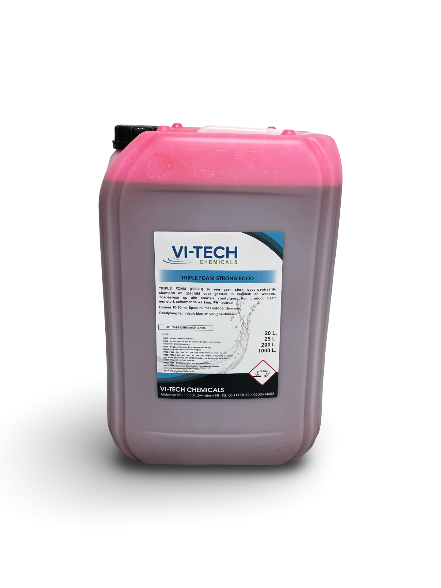 Triple Foam Strong Blauw/Rood/Geel - 25L