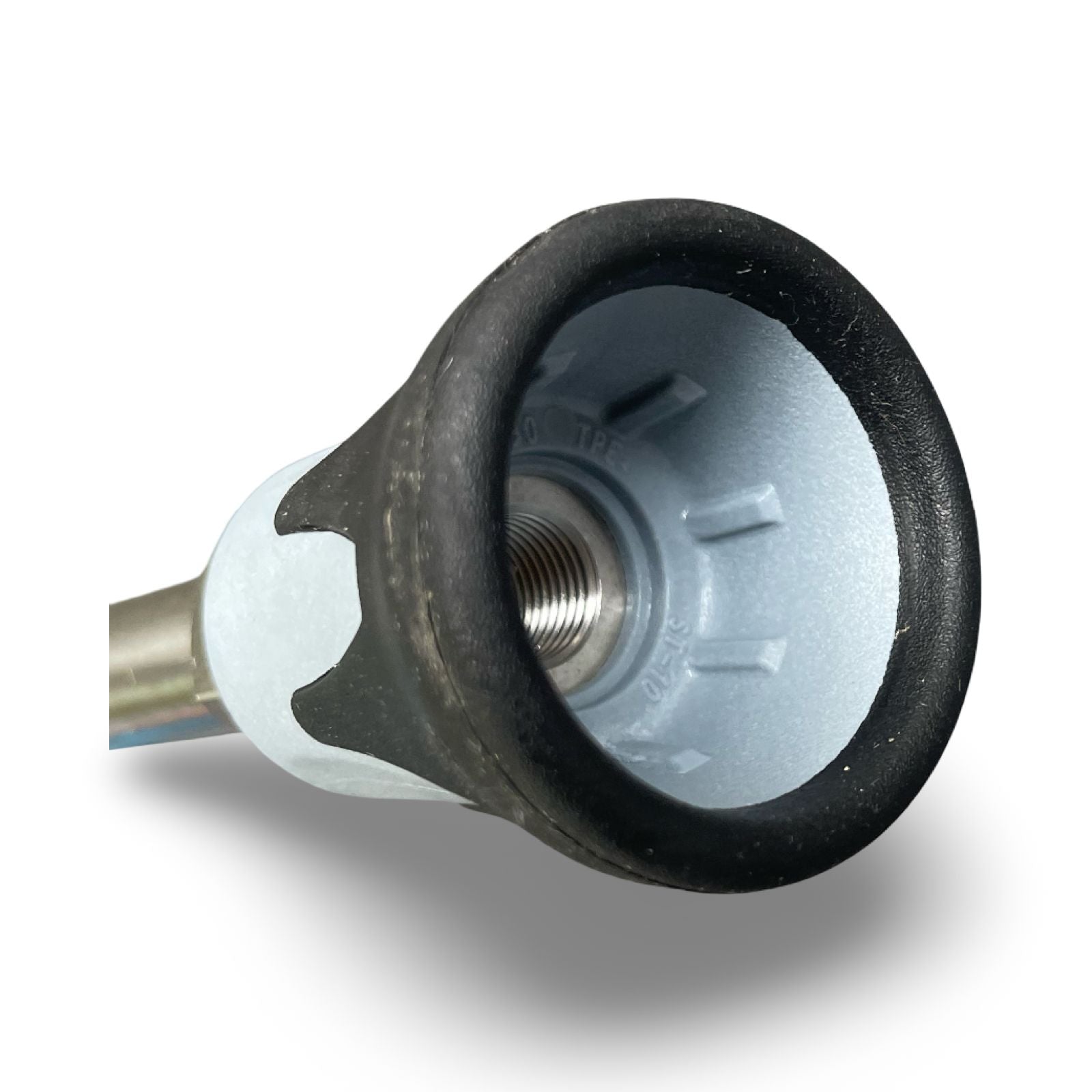 Spuitlans 1/4 Bu- met nozzlehouder 1/8